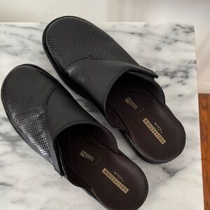 Clarks Collection Black Slip-On Shoes